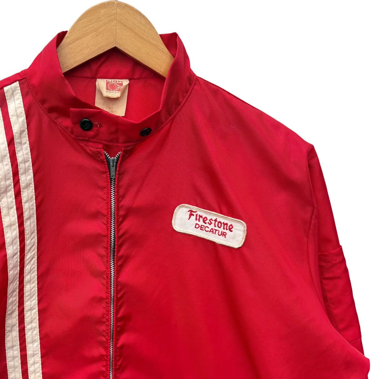 Vintage Vintage 60s Firestone Decatur Nylon Racing Jacket Size US L / EU 52-54 / 3 - 6 Thumbnail