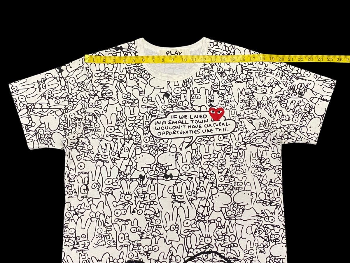 Comme des Garcons × Comme des Garcons PLAY AD2009 Comme Des Garçons Play X Matt Groening Shirt Size US L / EU 52-54 / 3 - 14 Thumbnail