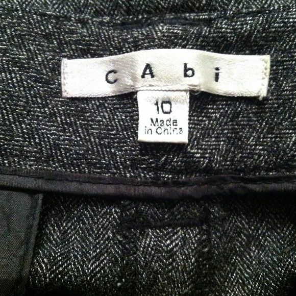 Other CABI WOMEN'S GRAY 79%POLYESTER 20%RAYON DRESS PANTS 10/32 Size 32" / US 10 / IT 46 - 4 Thumbnail