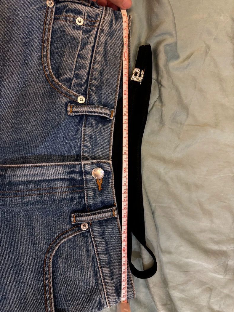 Alexander Wang Denim Shorts with Belt Detail- Size 26" / US 2 / IT 38 - 4 Thumbnail
