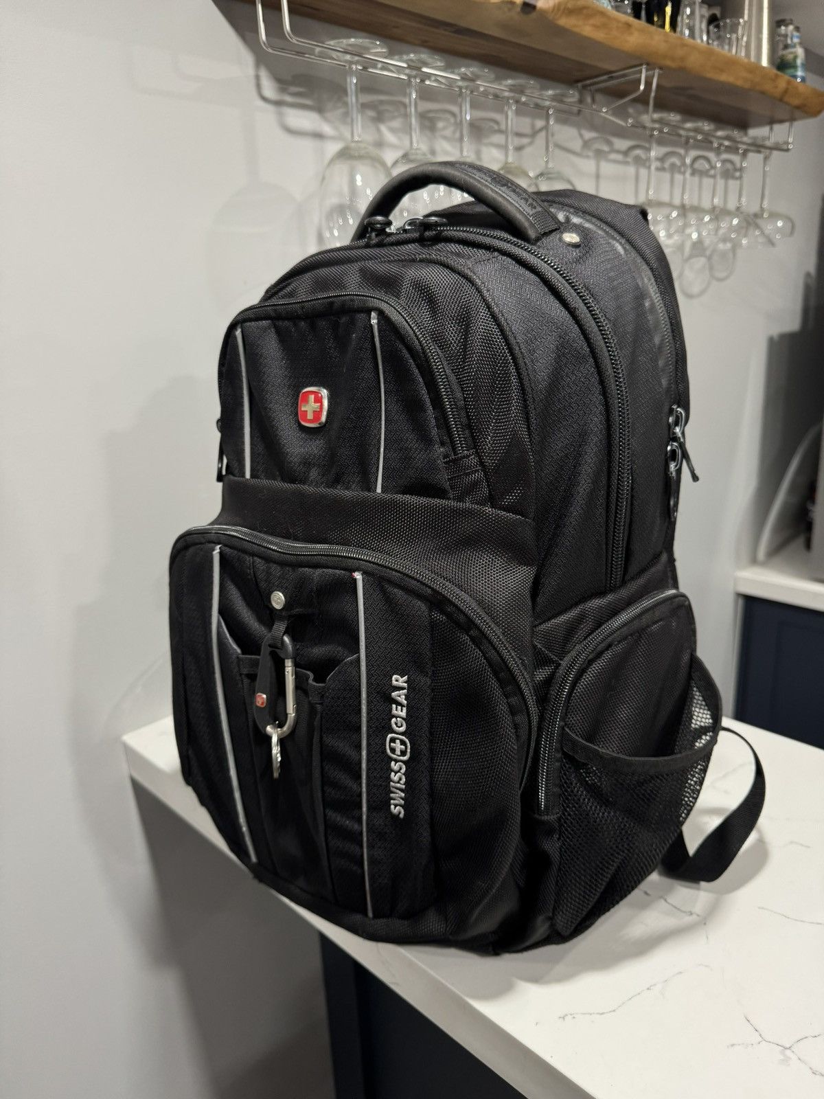 Swissgear SwissGear ScanSmart Tech Backpack - Black Ballistic Nylon Size ONE SIZE - 1 Thumbnail
