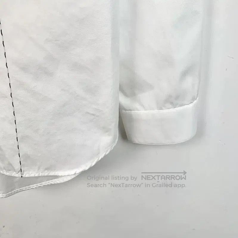 Dior Dior White Cotton Men's Long Sleeve Shirt . Size US M / EU 48-50 / 2 - 4 Thumbnail