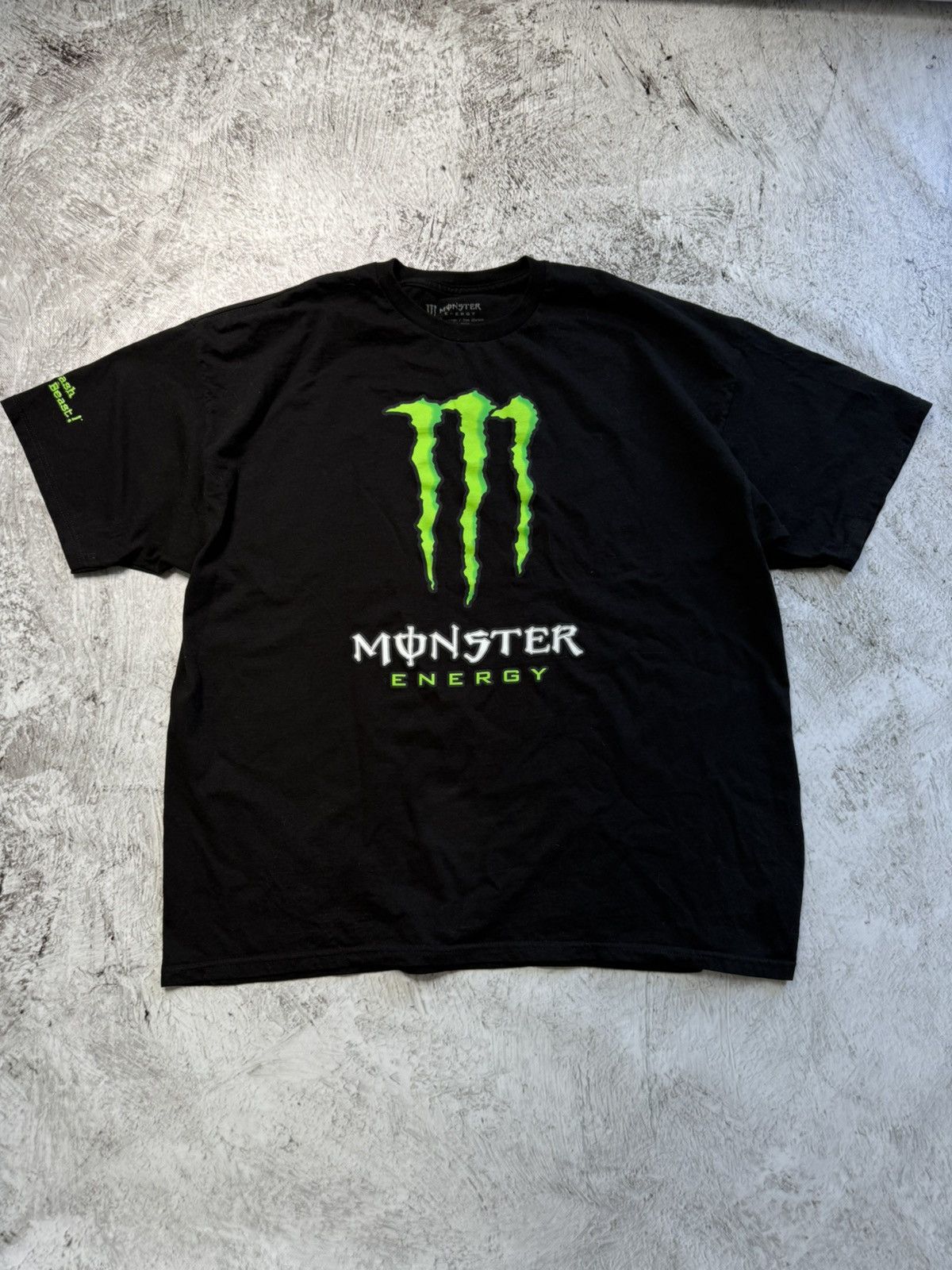 Other × Vintage Crazy Y2K Monster Energy T Shirt Size US XXL / EU 58 / 5 - 1 Thumbnail