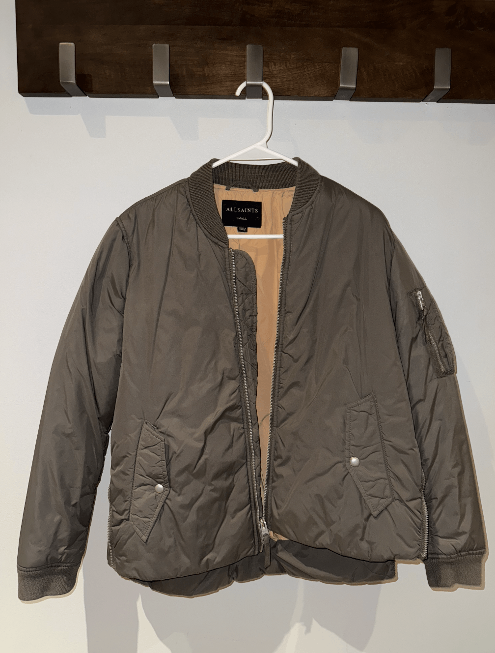 Allsaints All Saints Green Bomber Size S / US 4 / IT 40 - 1 Thumbnail