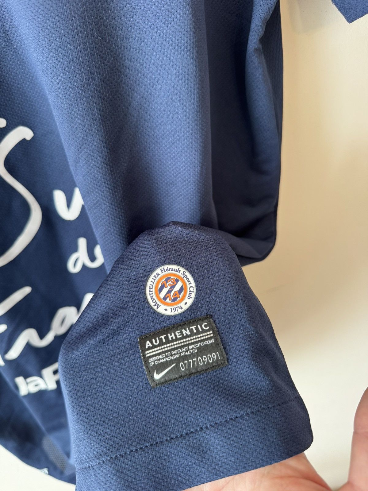 Nike Stambouli #22 Montpellier 2013-2014 Home Soccer Jersey Shirt Size US M / EU 48-50 / 2 - 18 Thumbnail