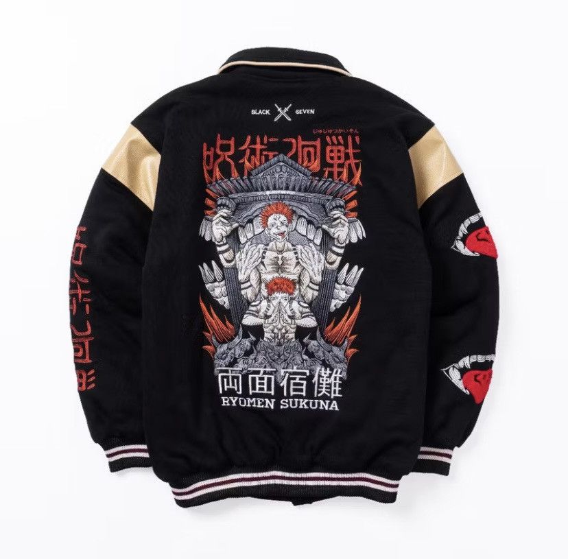 Other Varsity jacket ryomen black streetwear Size US L / EU 52-54 / 3 - 1 Thumbnail