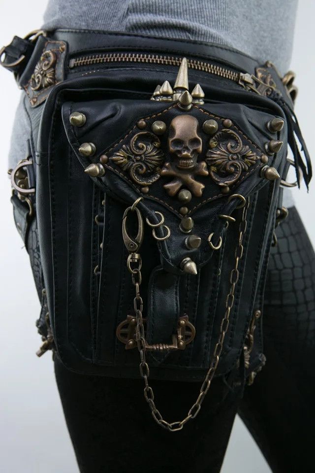 Retro Steampunk Waist Bag