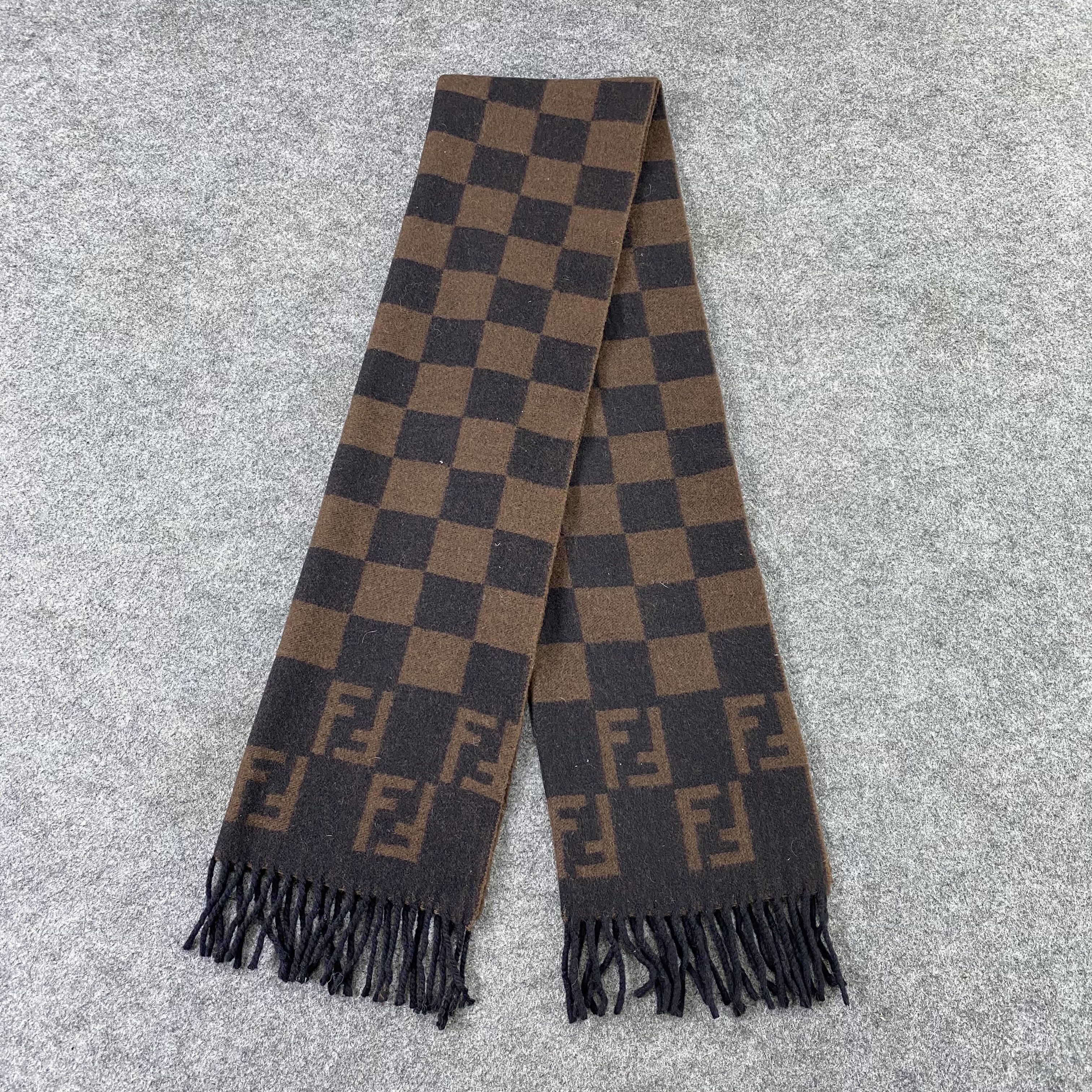 Fendi Fendi Wool Muffler/ Scarf / Neckwear - T1409 Size ONE SIZE - 4 Thumbnail