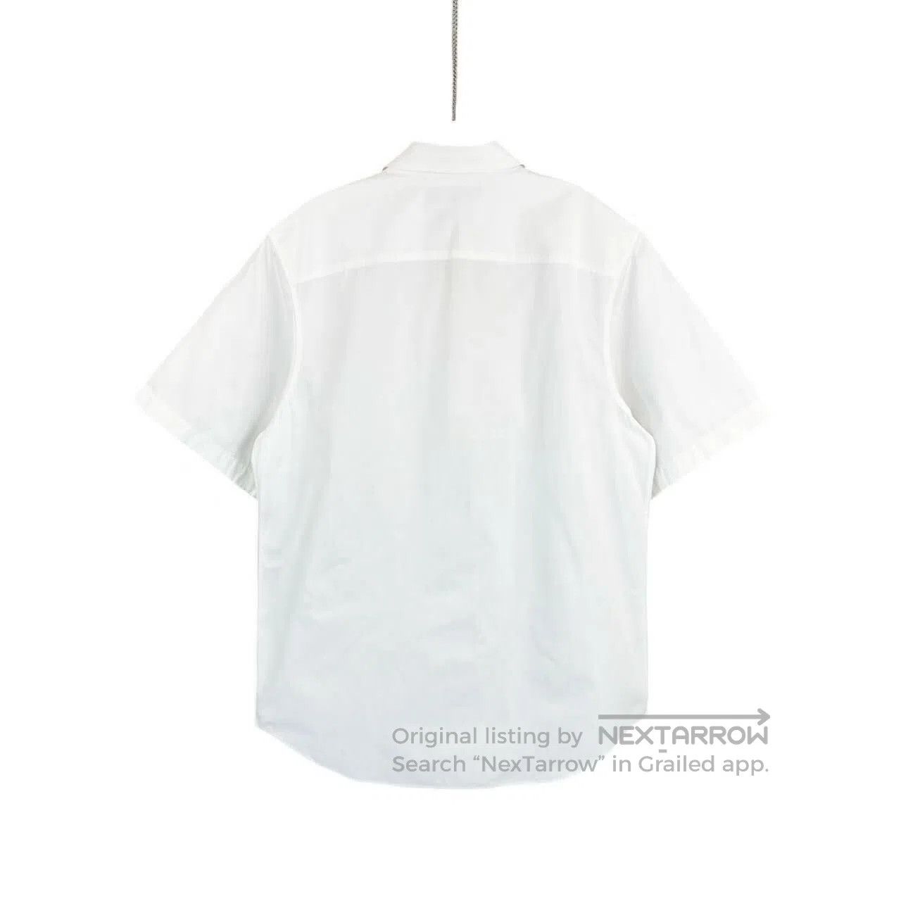Gucci Guicci 24SS white short-sleeved shirt| Size M / US 6-8 / IT 42-44 - 2 Thumbnail