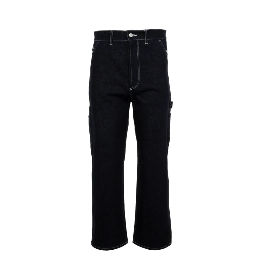 Junya Watanabe o1h1sh10525 Carhartt Denim Carpenter Pants in Navy Blue Size US 32 / EU 48 - 1 Thumbnail