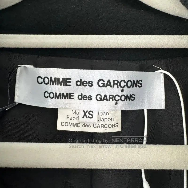 Comme des Garcons COMME des GARÇONS Black Wool Women's Coat . Size XS / US 0-2 / IT 36-38 - 3 Thumbnail