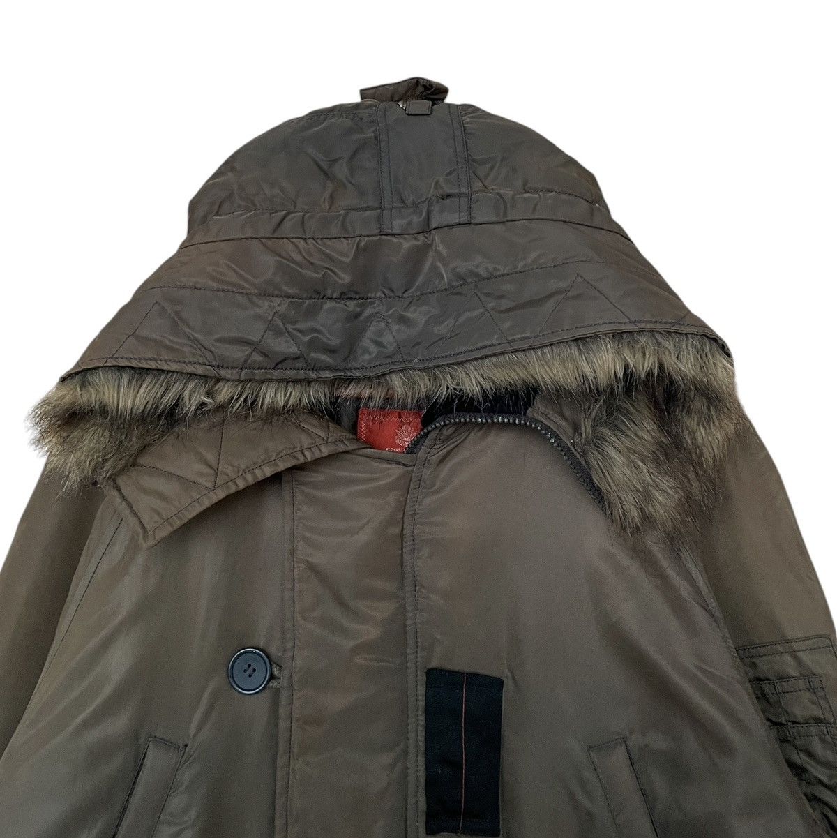Avirex × Vintage Vintage Brand Avirex Fur Parka 1990s Size US L / EU 52-54 / 3 - 3 Thumbnail
