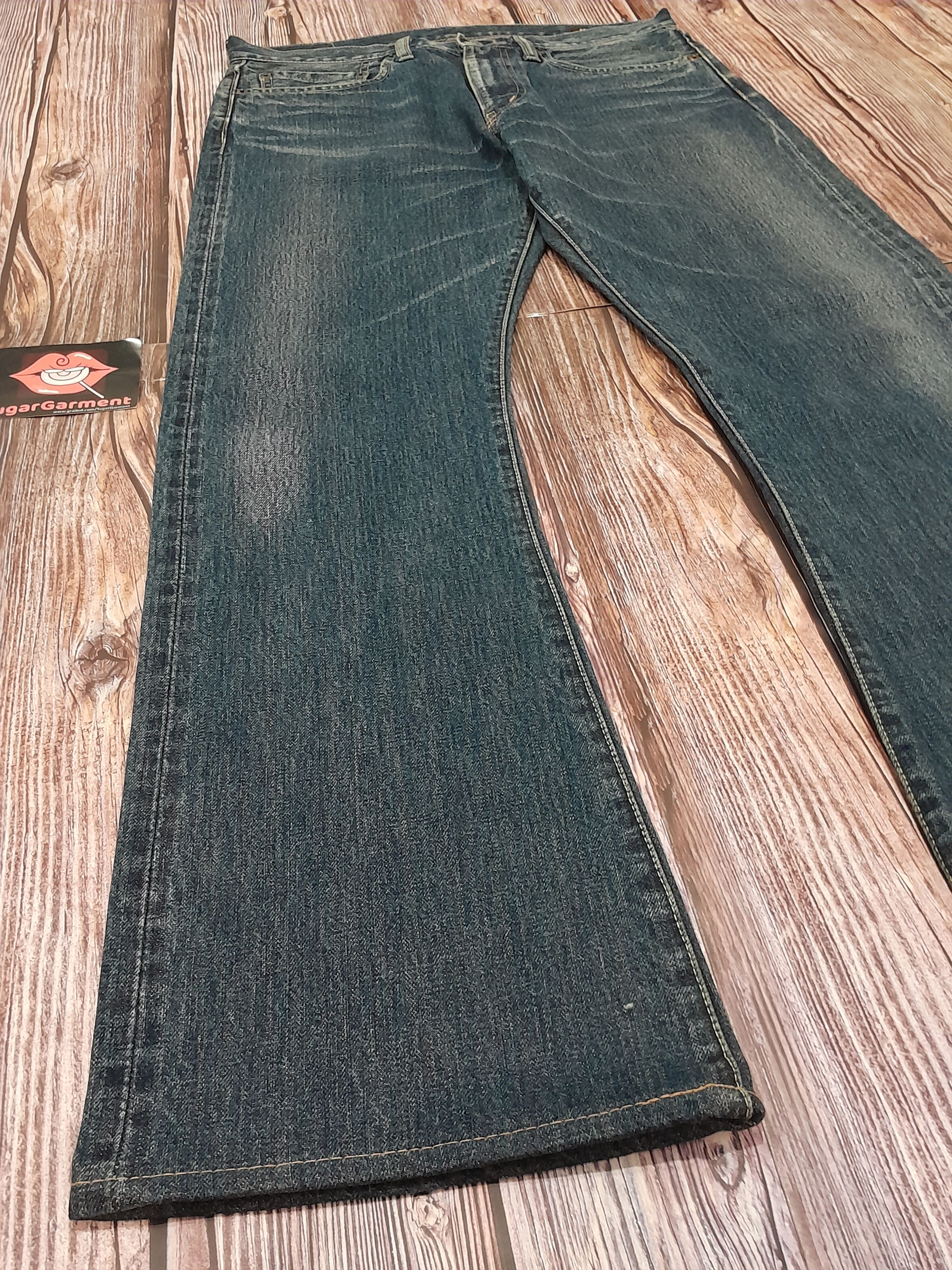 Japanese Brand KAPITAL Jeans Flare Bell Bottom Bootcut Vintage Size US 33 - 4 Thumbnail