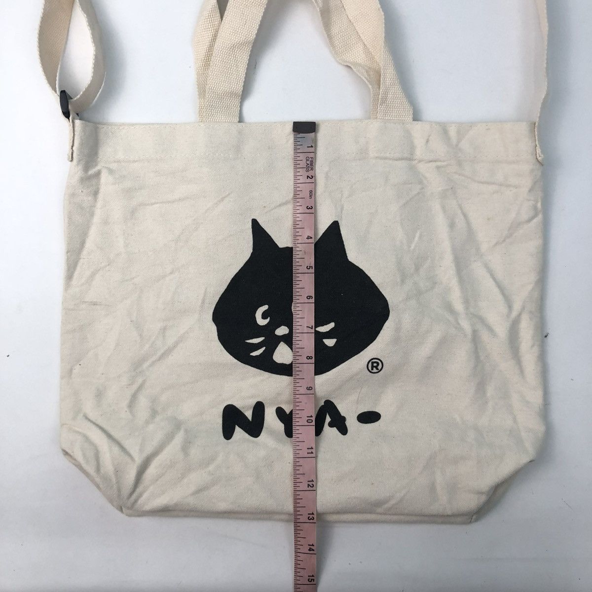 Tsumori Chisato ‼️YES‼️ NE NET CANVAS CROSSBODY TOTE BAG Size ONE SIZE - 8 Thumbnail