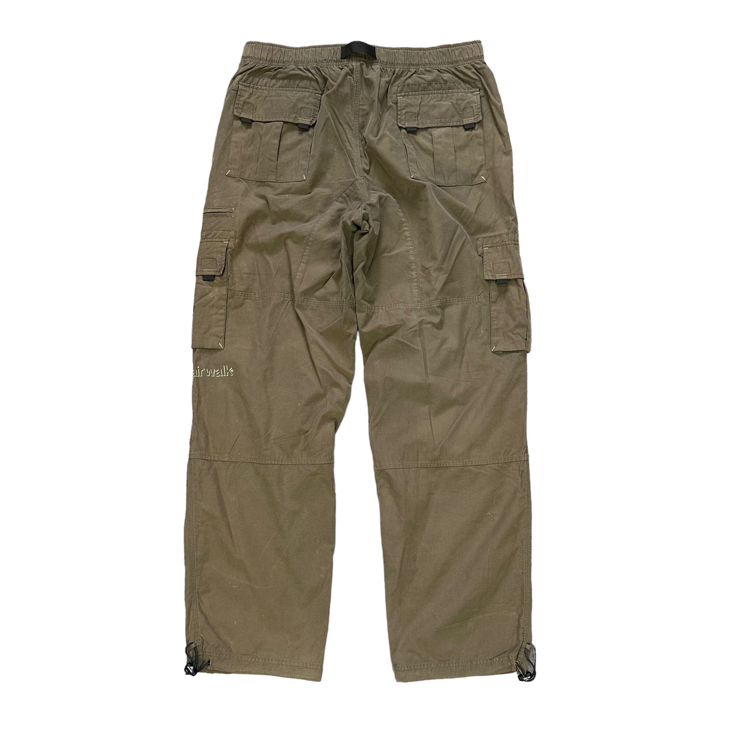 Airwalk AIRWALK MULTIPOCKET BELTED CARGO PANTS #7466-147 Size US 35 - 10 Thumbnail
