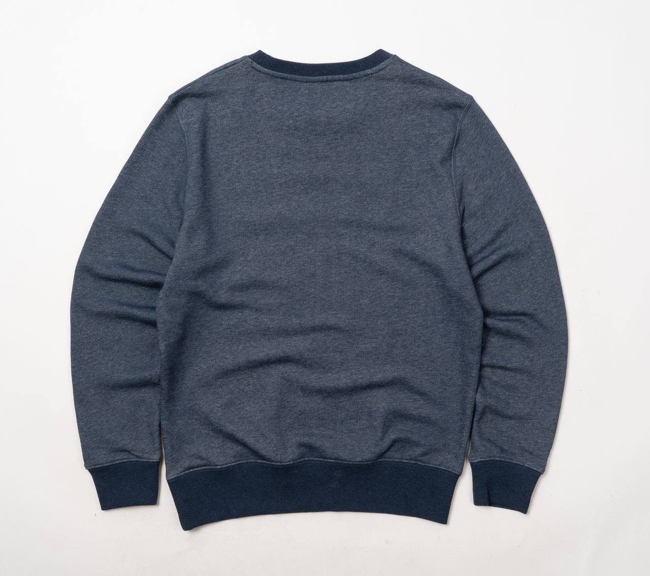 Gant 🔵 GANT Logo Blue Cotton Classic Crew Neck Sweatshirt Size US M / EU 48-50 / 2 - 15 Thumbnail
