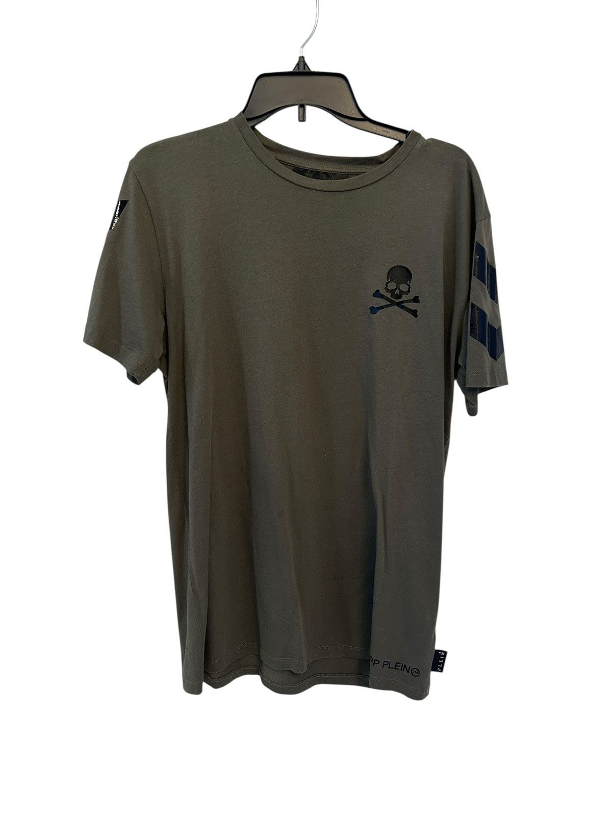 Philipp Plein Philipp Plein Green Rear Monogram T-Shirt Green XL Size US XL / EU 56 / 4 - 2 Thumbnail