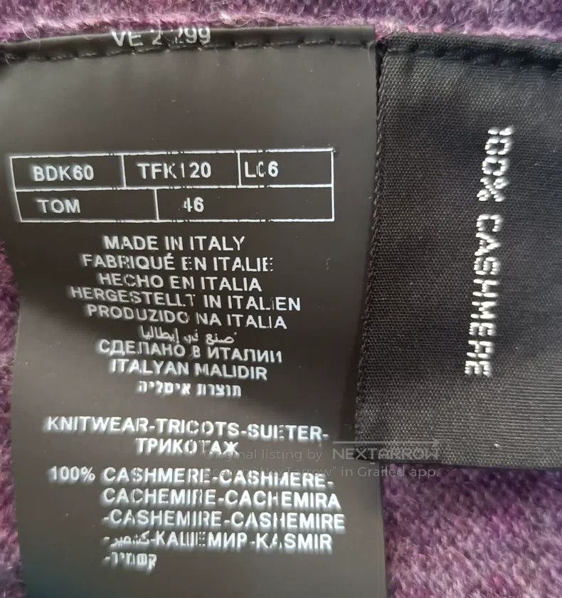 Tom Ford Tom Ford Men's high-neck sweater Size US S / EU 44-46 / 1 - 7 Thumbnail