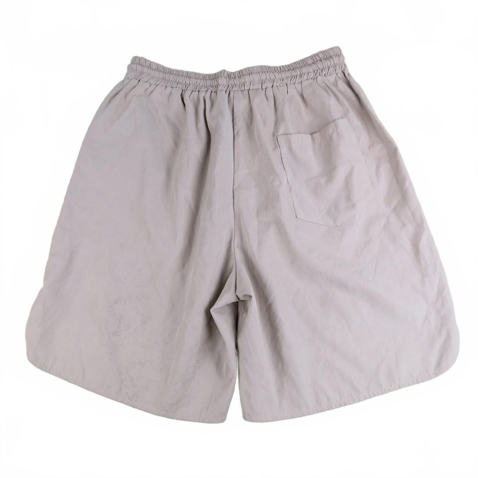 Romeo Gigli Romwe Rast:/C Beige Casual Drawstring Shorts Mens Large Size US 34 / EU 50 - 4 Thumbnail
