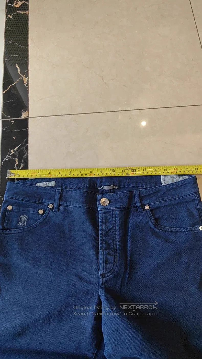 Brunello Cucinelli Brunello Cucinelli Blue Denim Jeans. Size US 34 / EU 50 - 6 Thumbnail