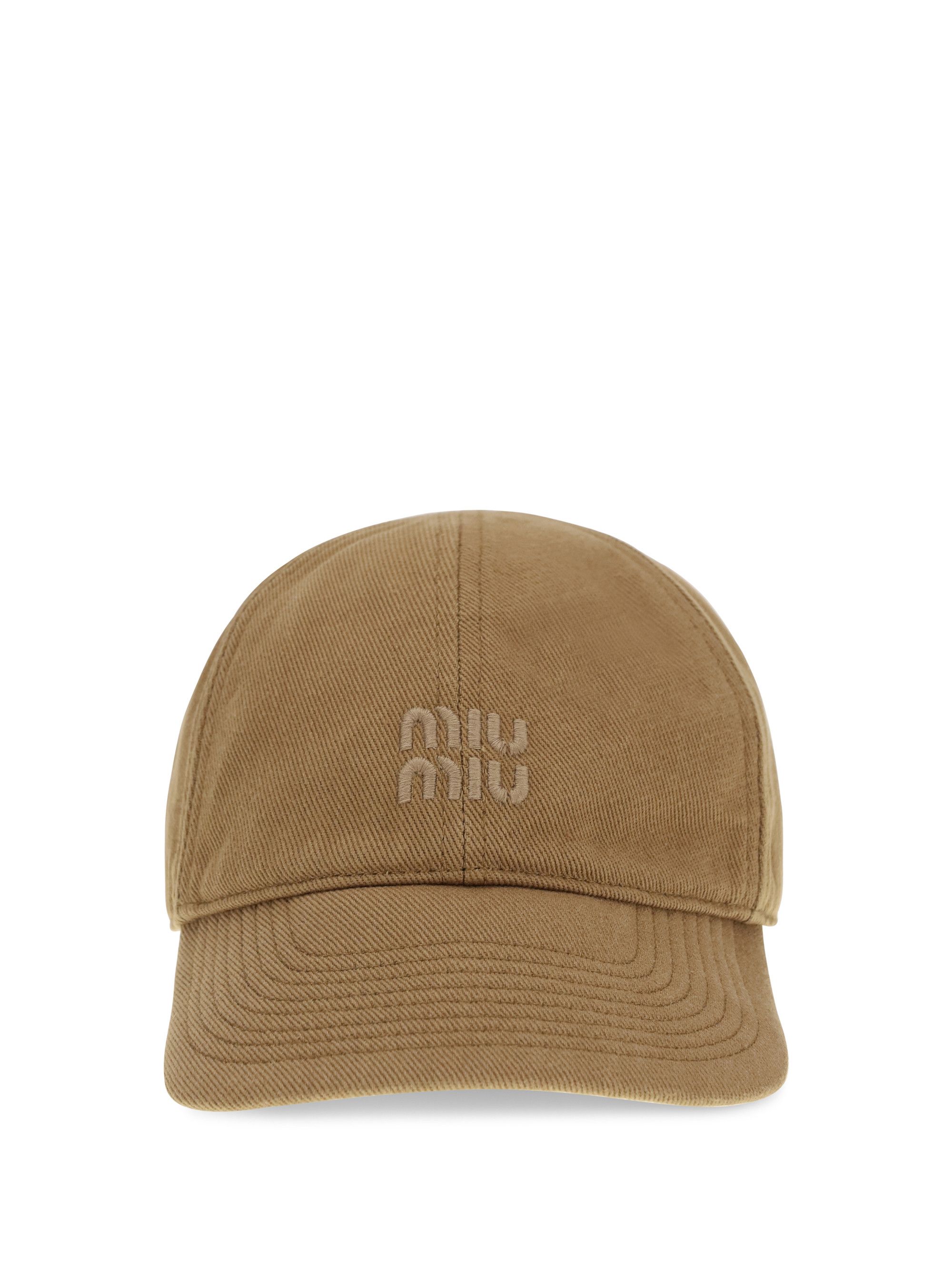 Miu Miu Cotton Baseball Cap Size ONE SIZE - 1 Thumbnail