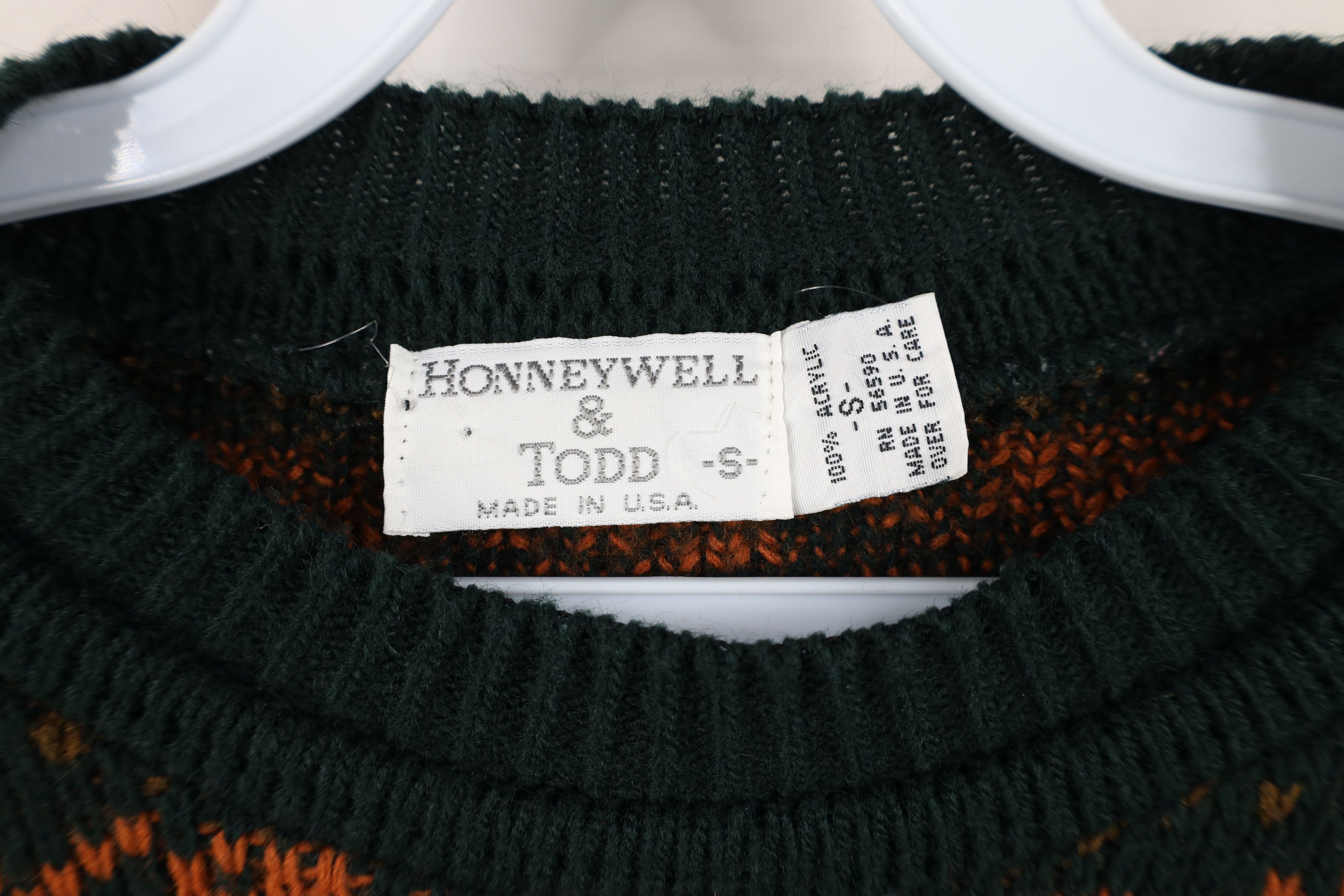 Vintage Vintage 90s Streetwear Fair Isle Knit Crewneck Sweater USA Size US S / EU 44-46 / 1 - 4 Thumbnail