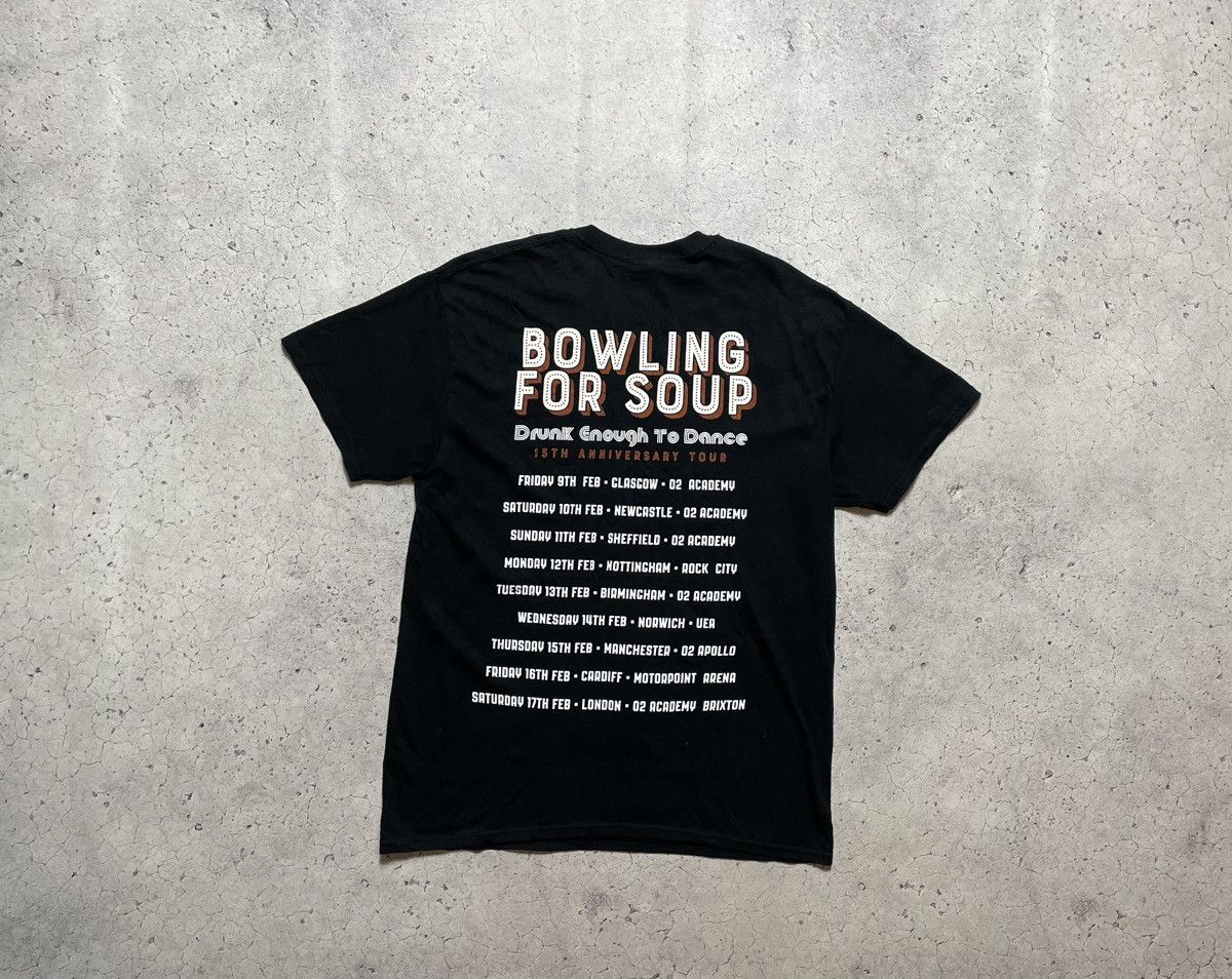 Band Tees × Vintage Vintage Rock T-Shirt Bowling For Soup Big Logo Size US M / EU 48-50 / 2 - 2 Thumbnail