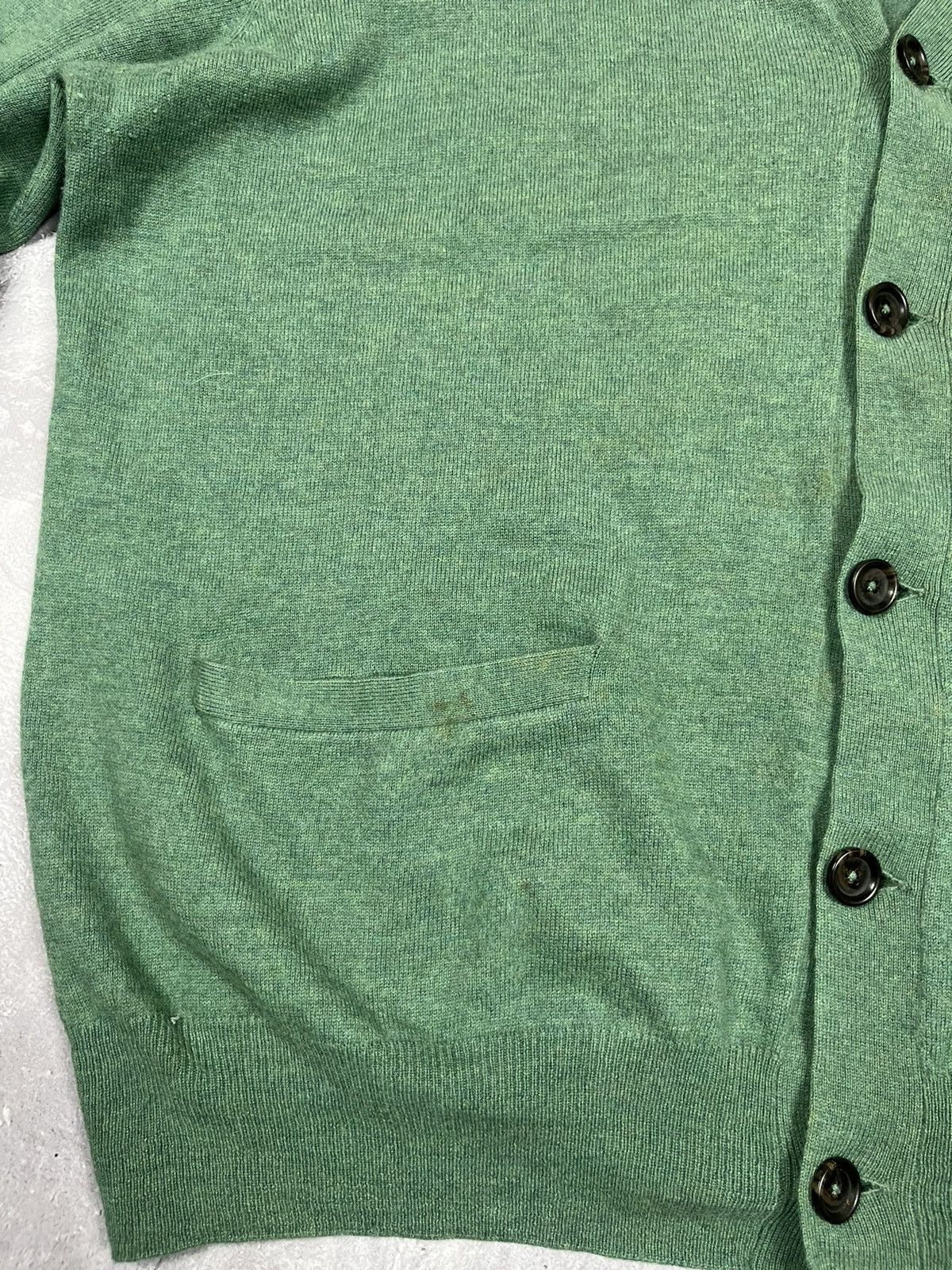 Polo Ralph Lauren 90s Vintage Polo Ralph Lauren Wool cardigan sweater Green Size US XXL / EU 58 / 5 - 7 Thumbnail