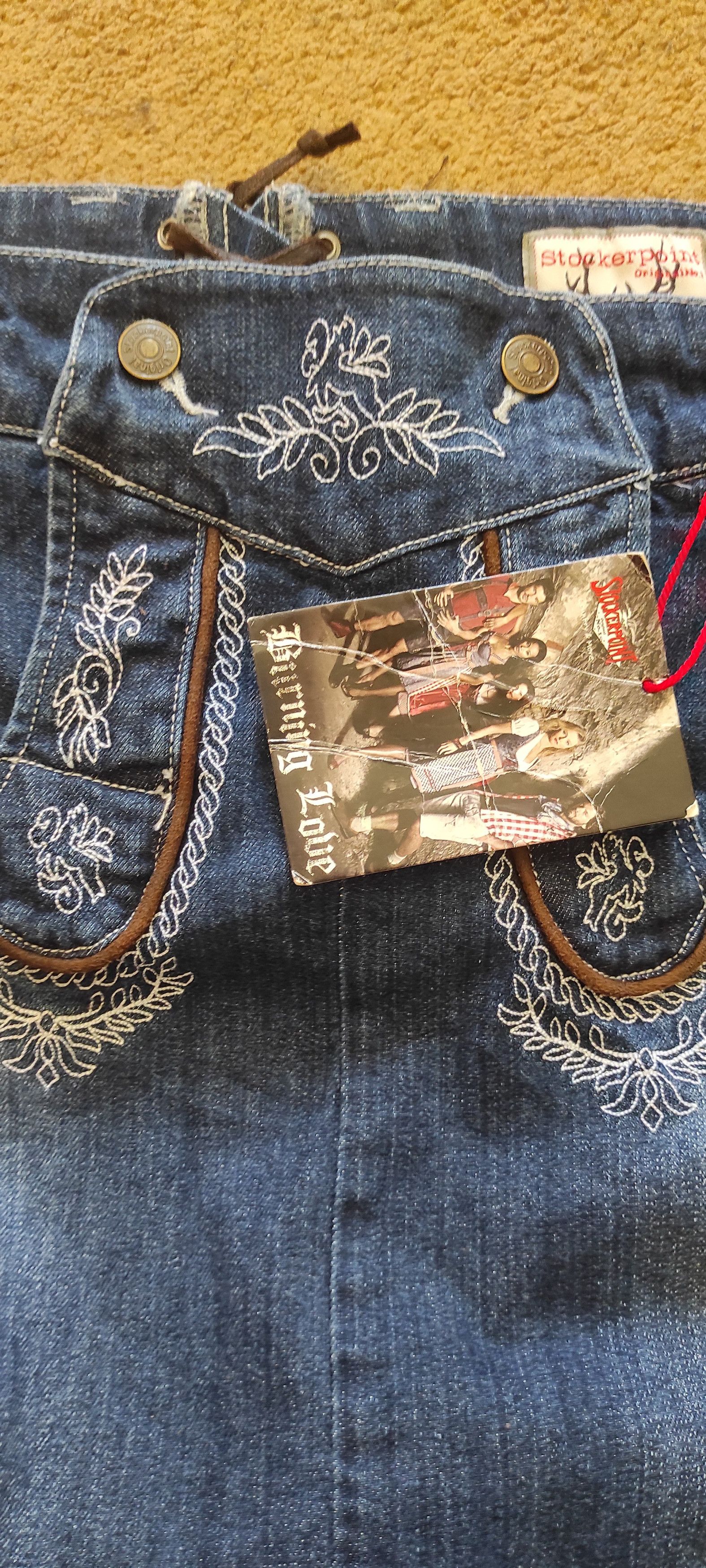 Other Stockerpoint Woman's Emboidery Top Denim Skirt Jeans Size 28" / US 6 / IT 42 - 5 Thumbnail