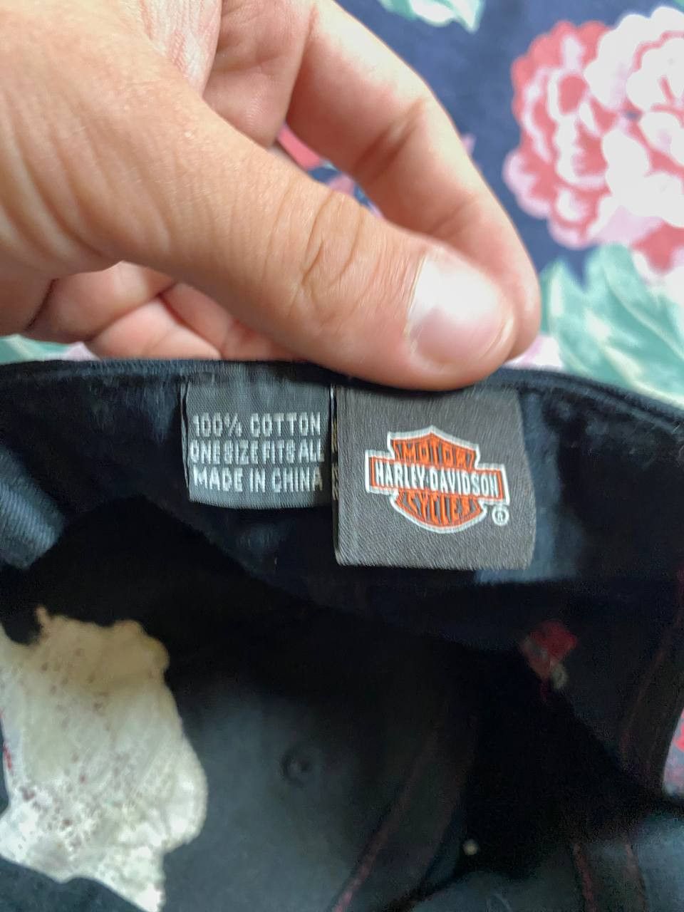 Other Vintage Harley Davidson Racing Flame Logo adjustable cap hat Size ONE SIZE - 2 Thumbnail