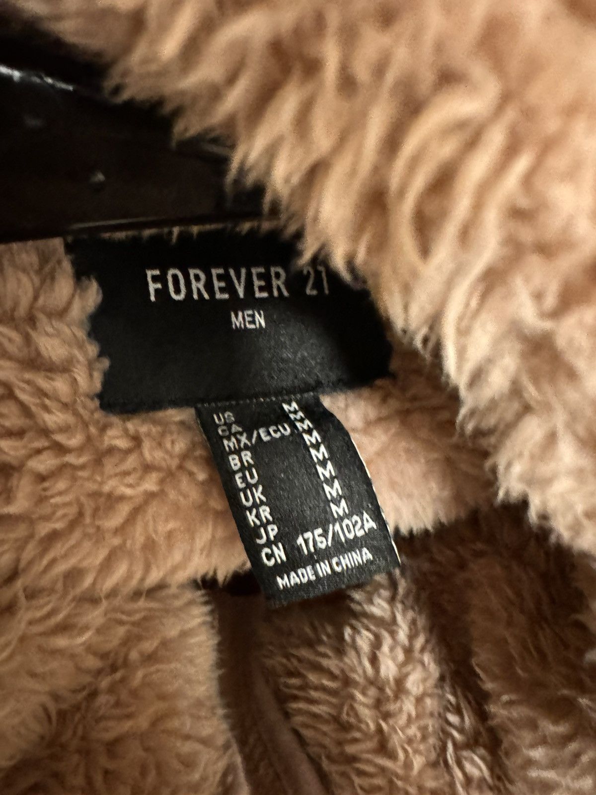 Forever 21 Dusty Pink Light Fur Zip Up Coat Jacket Size US M / EU 48-50 / 2 - 6 Thumbnail