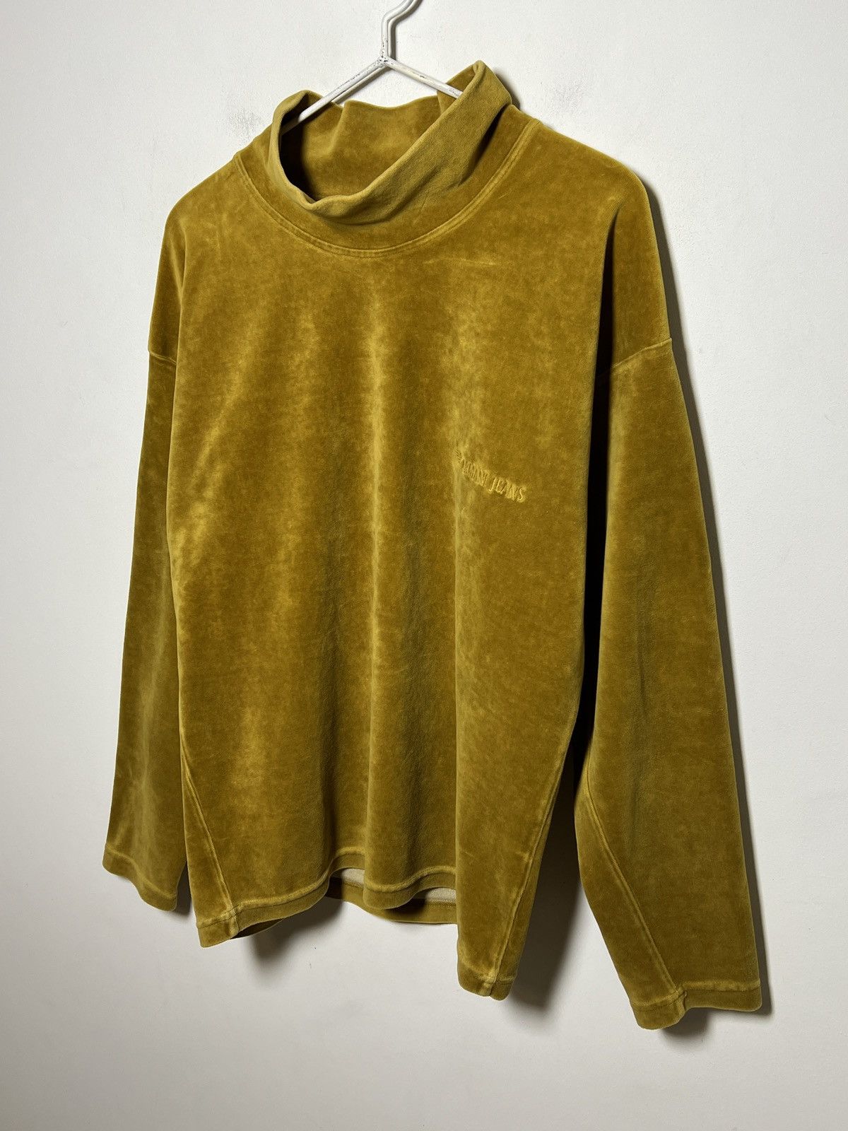 Giorgio Armani Vintage Armani Jeans velvet turtleneck Size US M / EU 48-50 / 2 - 4 Thumbnail