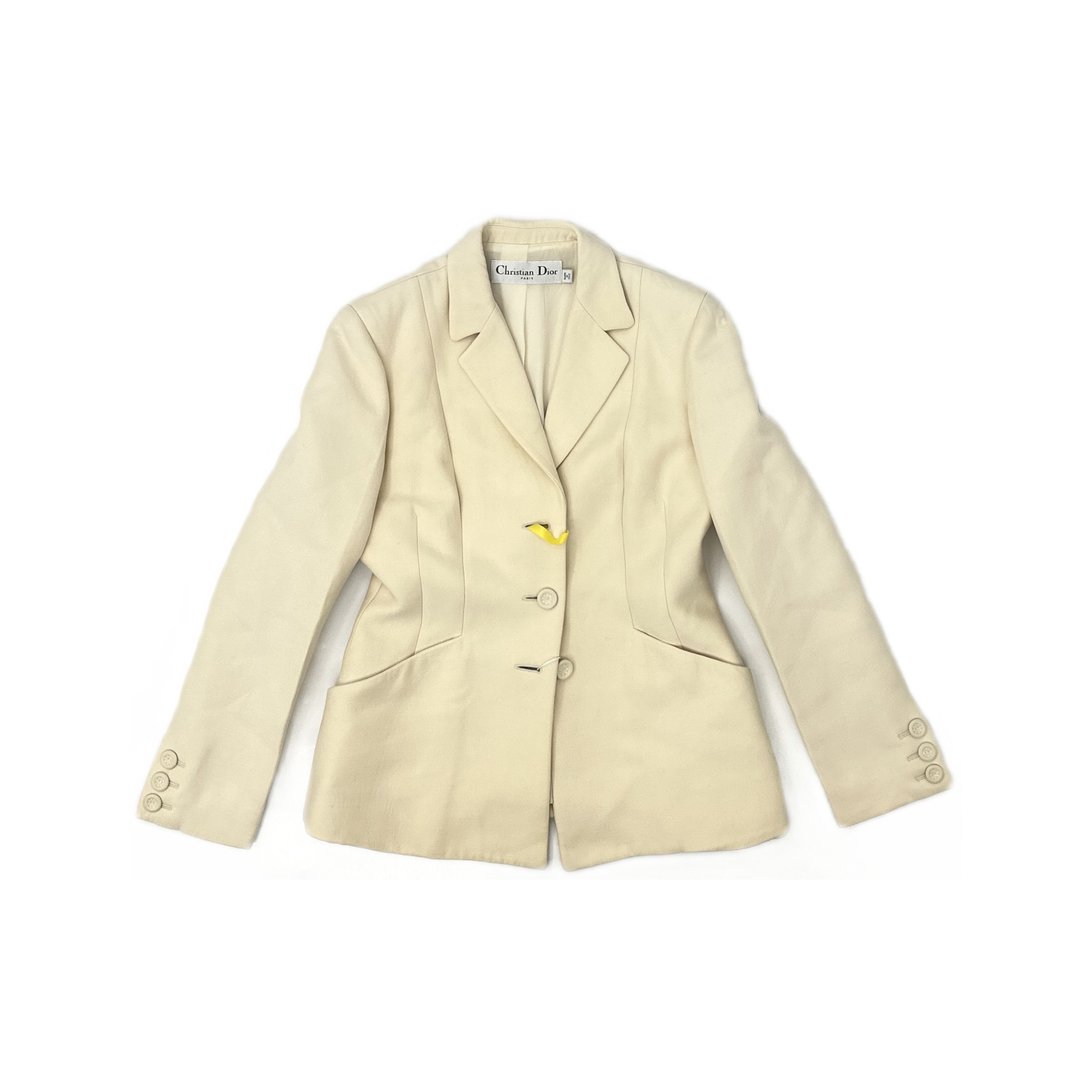 Christian Dior Monsieur Christian Dior Wool Silk Blazer Size 38 Size S / US 4 / IT 40 - 1 Thumbnail