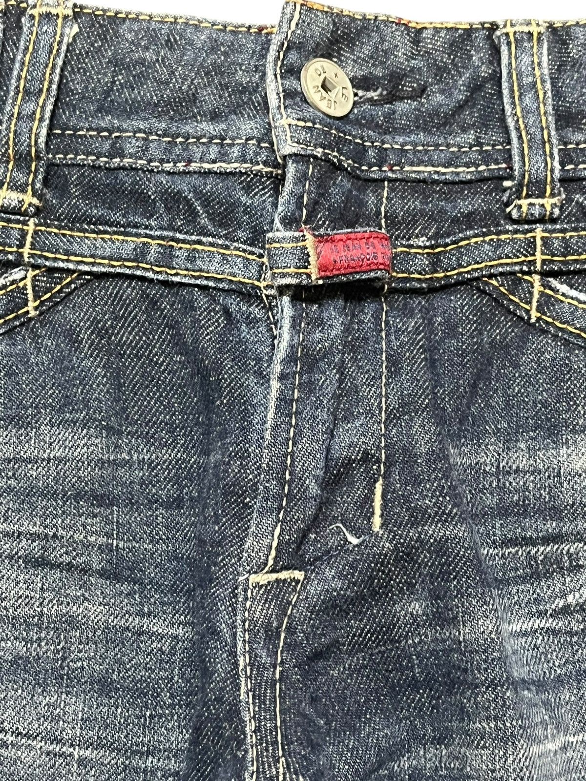 Marithe + Francois Girbaud Vintage Le Jean De Marithe Francois Avantgarde Denim Size US 28 / EU 44 - 5 Thumbnail