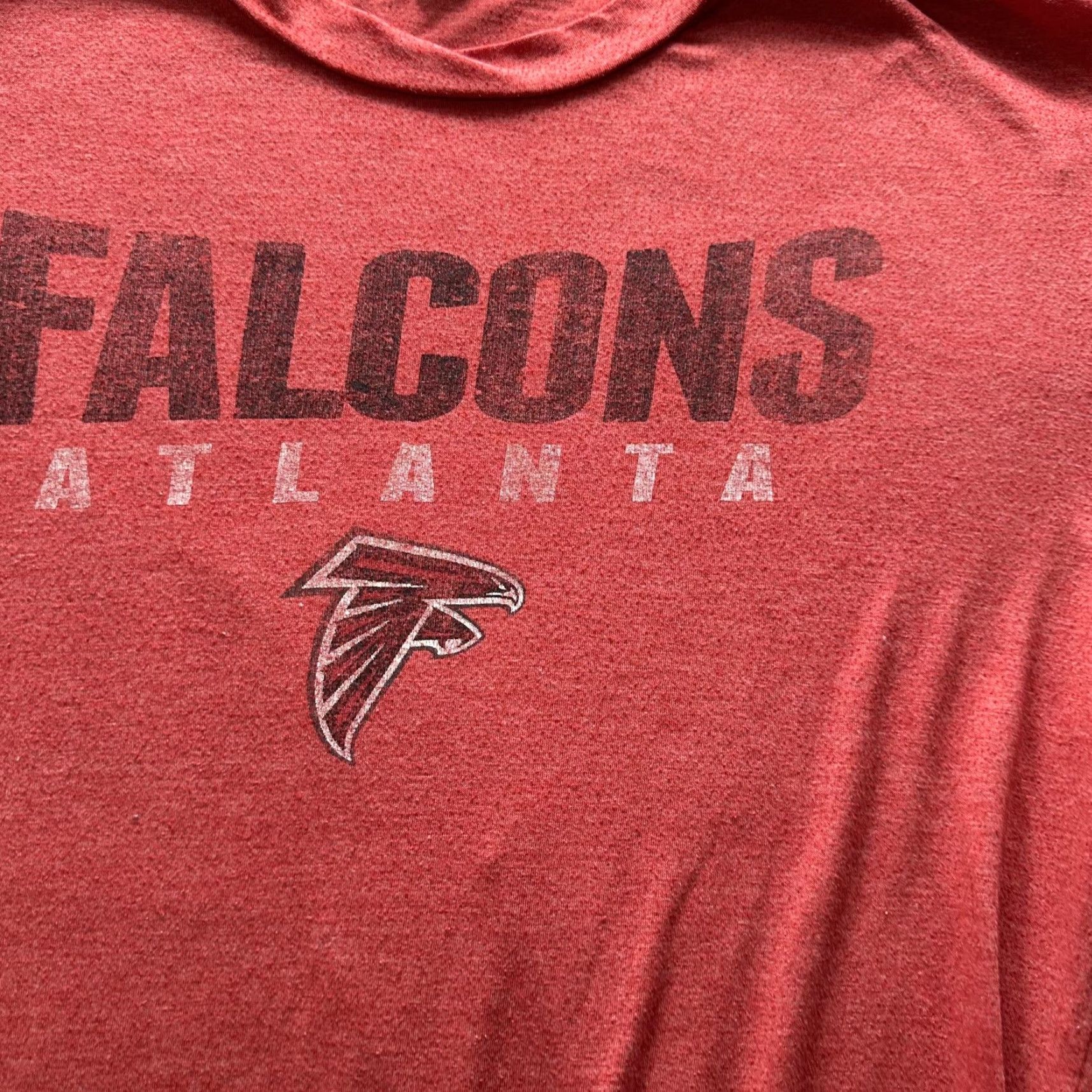 Logo 7 Atlanta Falcons Shirt Mens Medium Red Graphic Tee Logo Football Team Crewneck Size US M / EU 48-50 / 2 - 2 Thumbnail