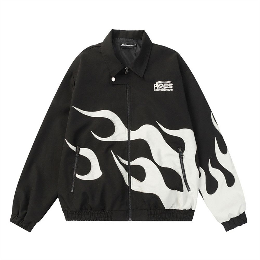 Other Basic Flame Street Esn Bomber Jacket Size US L / EU 52-54 / 3 - 1 Thumbnail