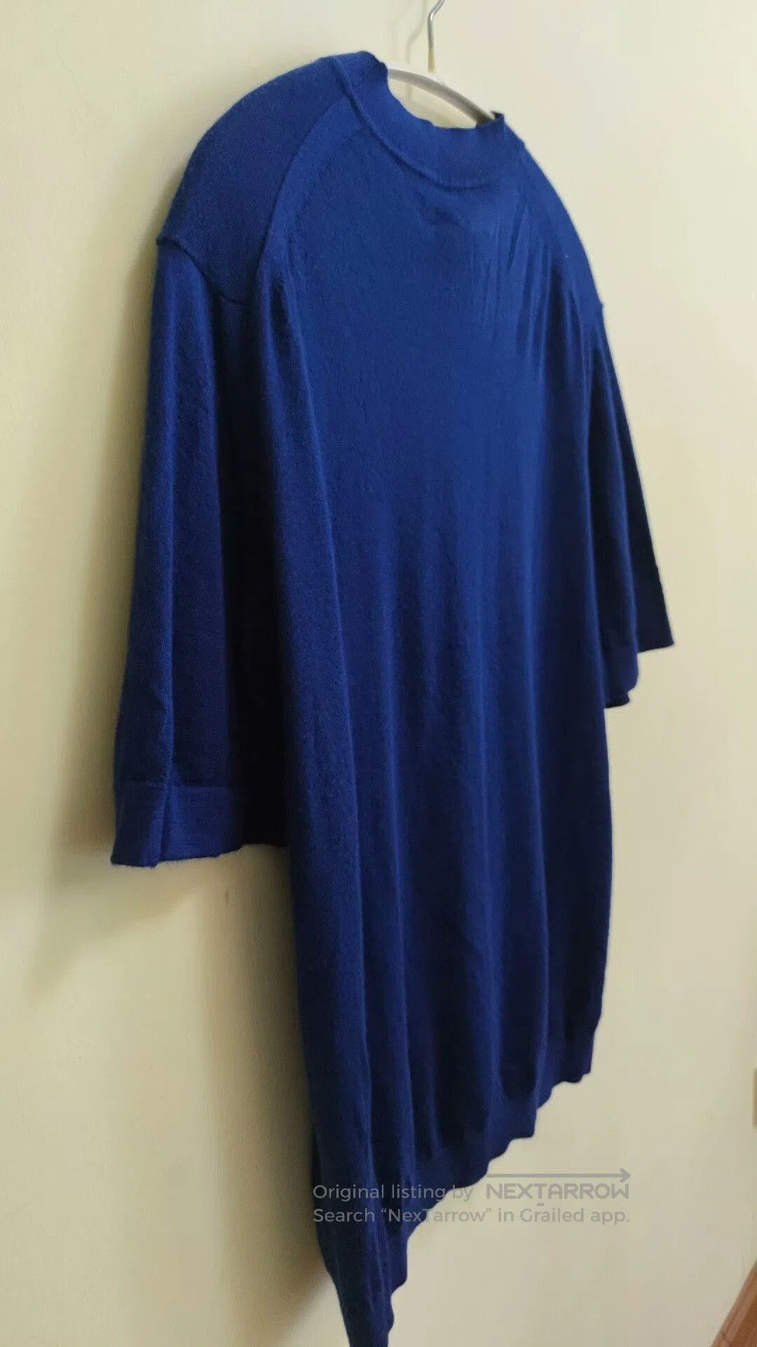 Other Dreyden Blue Cashmere Knit Short Sleeve Sweater. Size US M / EU 48-50 / 2 - 3 Thumbnail