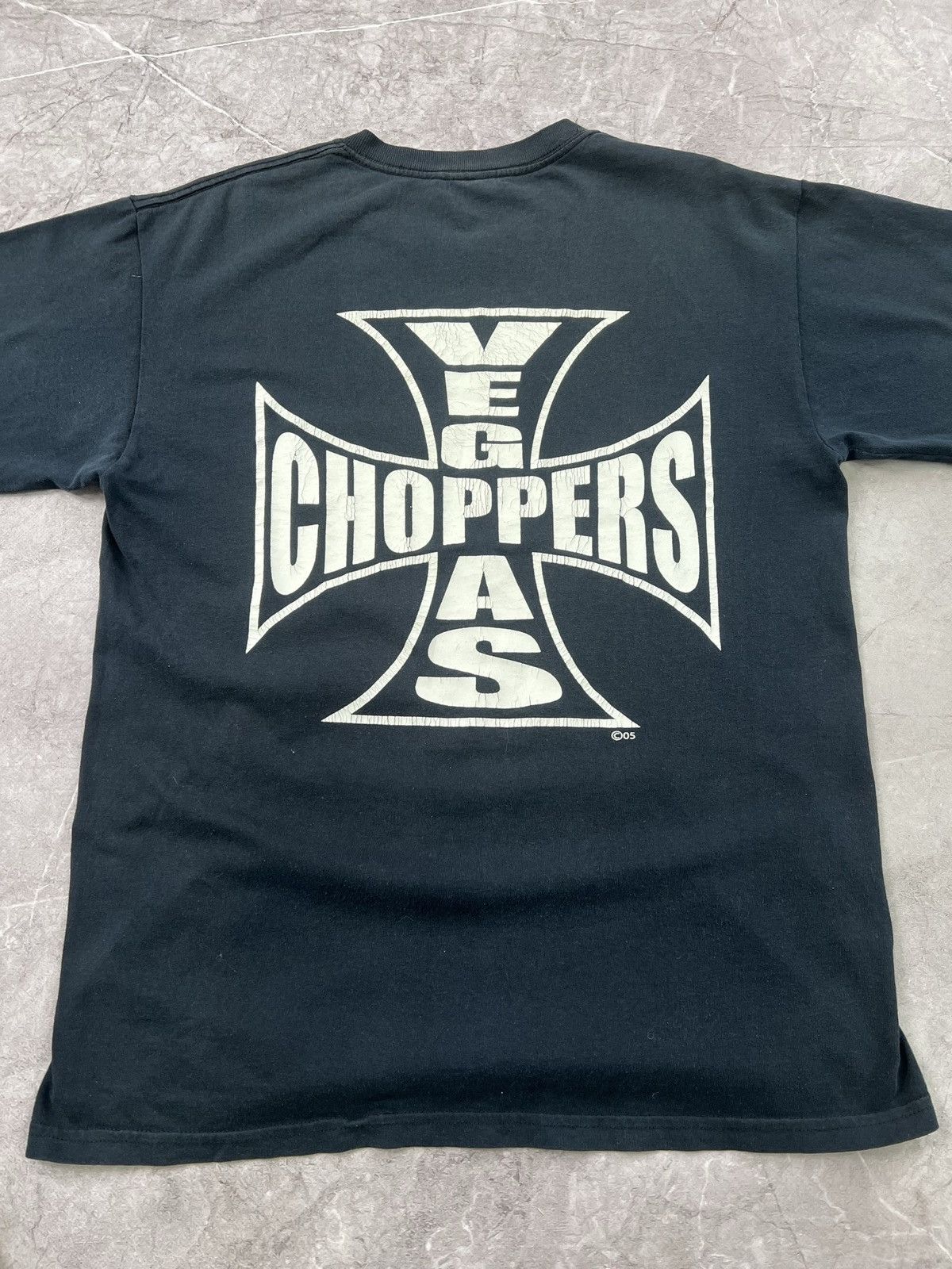 Vintage × West Coast Choppers VINTAGE WEST COAST CHOPPERS T SHIRT BIG LOGO WASHED Size US M / EU 48-50 / 2 - 3 Thumbnail