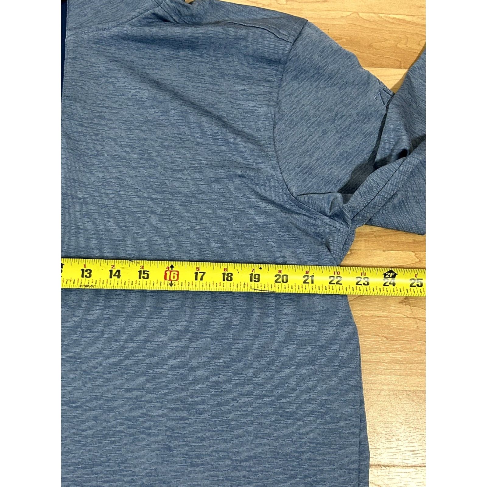 Under Armour Under Armour 1/4 Zip Golf Jacket Pullover Blue Mens XL Shirt Sweater Long Sleeve Polyester Spandex Size US XL / EU 56 / 4 - 3 Thumbnail