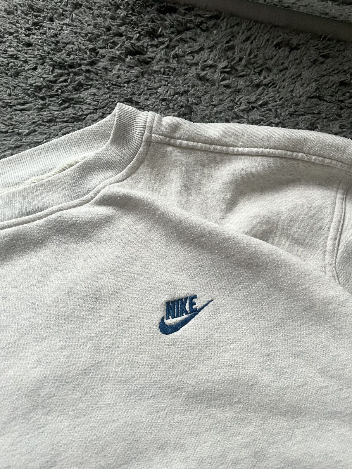 Nike × Vintage 90s Nike Vintage Sweatshirt Streetwear Logo Rare Oversize Size US L / EU 52-54 / 3 - 8 Thumbnail