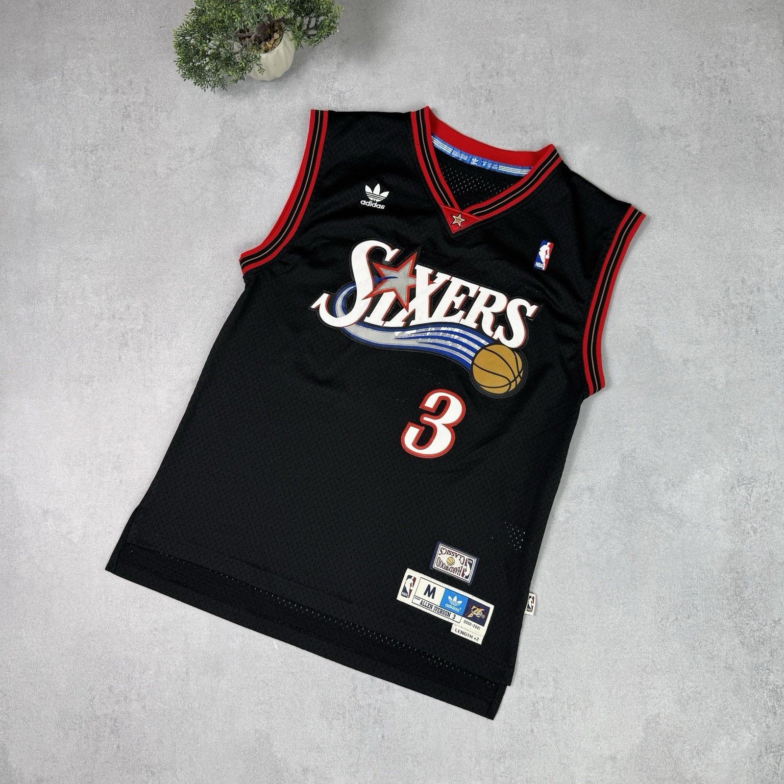 Adidas Adidas Philadelphia 76ers Allen Iverson Swingman Jersey Size US M / EU 48-50 / 2 - 1 Thumbnail