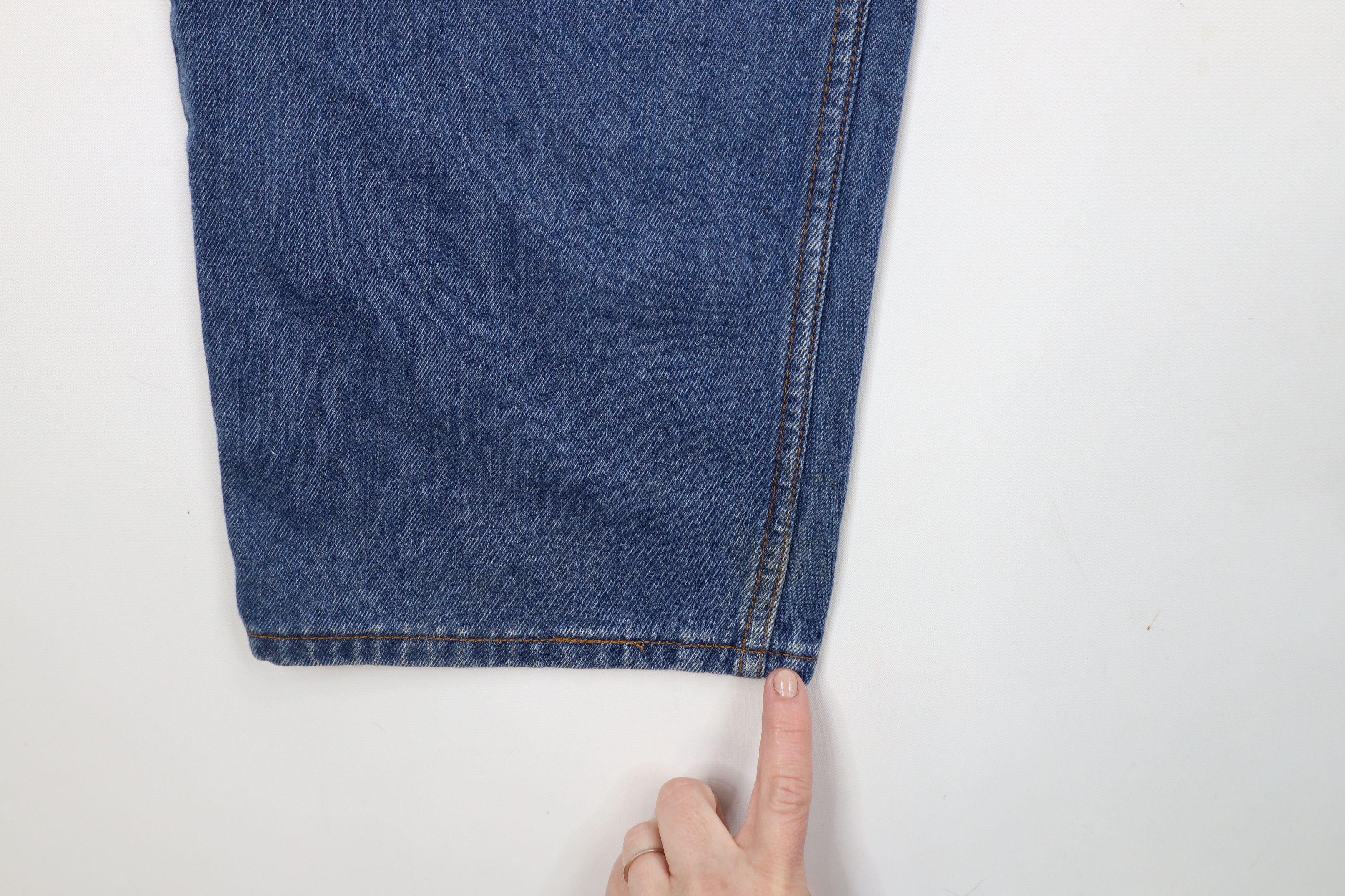 Levi's × Vintage Vintage Y2K 2005 Levis 550 Fit Denim Jeans Blue Cotton Size US 38 / EU 54 - 5 Thumbnail