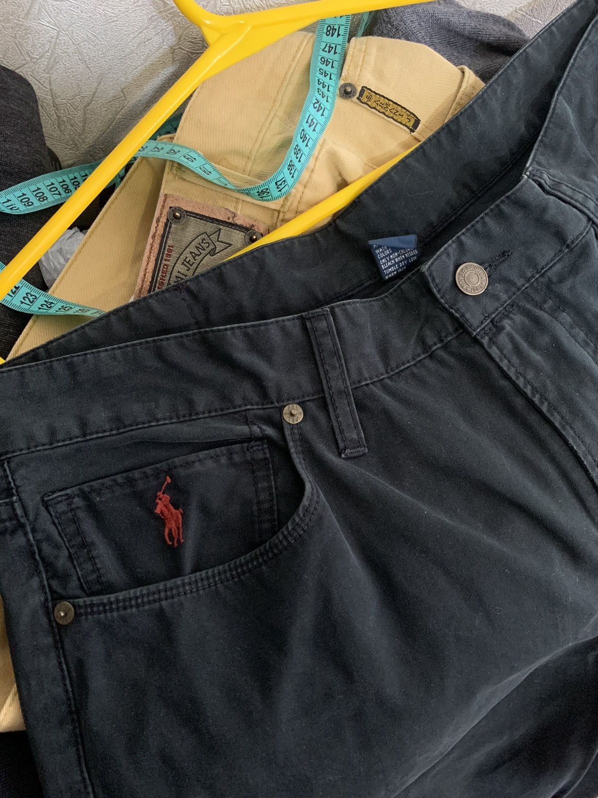 Polo Ralph Lauren × Ralph Lauren × Vintage Polo Ralph Lauren Vintage 90’s Men’s Dark Green Chino Pants Size US 36 / EU 52 - 9 Thumbnail