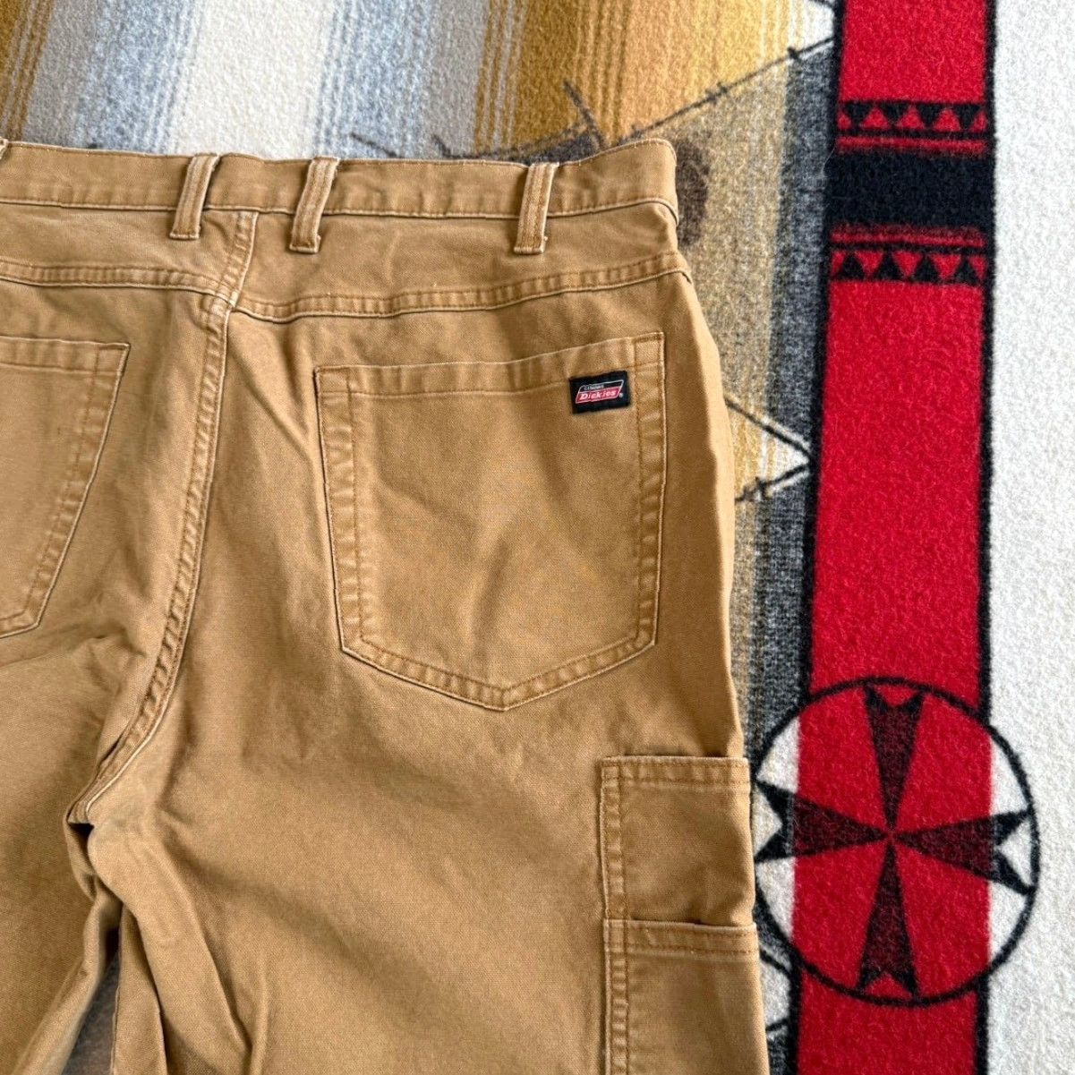 Dickies VINTAGE Dickies Carpenter Canvas Shorts Size 36 Brown Grunge Skate Men Regular Waist 36 Inseam 11 90s Size US 36 / EU 52 - 4 Thumbnail