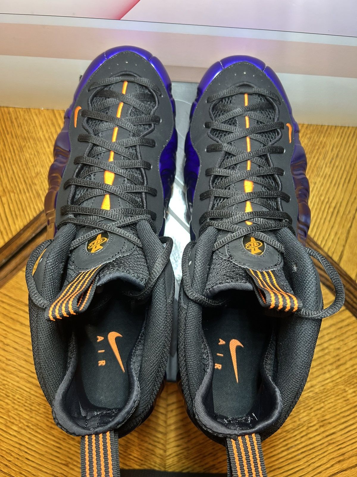 Nike Size 18 - Nike Air Foamposite One Phoenix Suns 2013 Sample Size US 15 / EU 48 - 3 Thumbnail