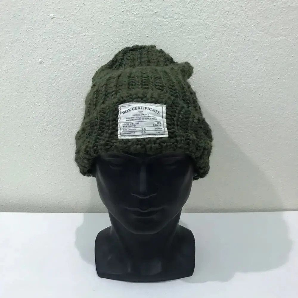 Japanese Brand Japanese Brand Military Beanie Hat Size ONE SIZE - 2 Thumbnail