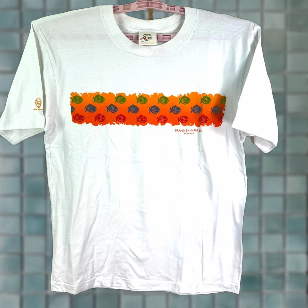 Iro Miro Overseas Grand Bahamas Destination T-Shirt Adult L White Size US L / EU 52-54 / 3 - 1 Thumbnail