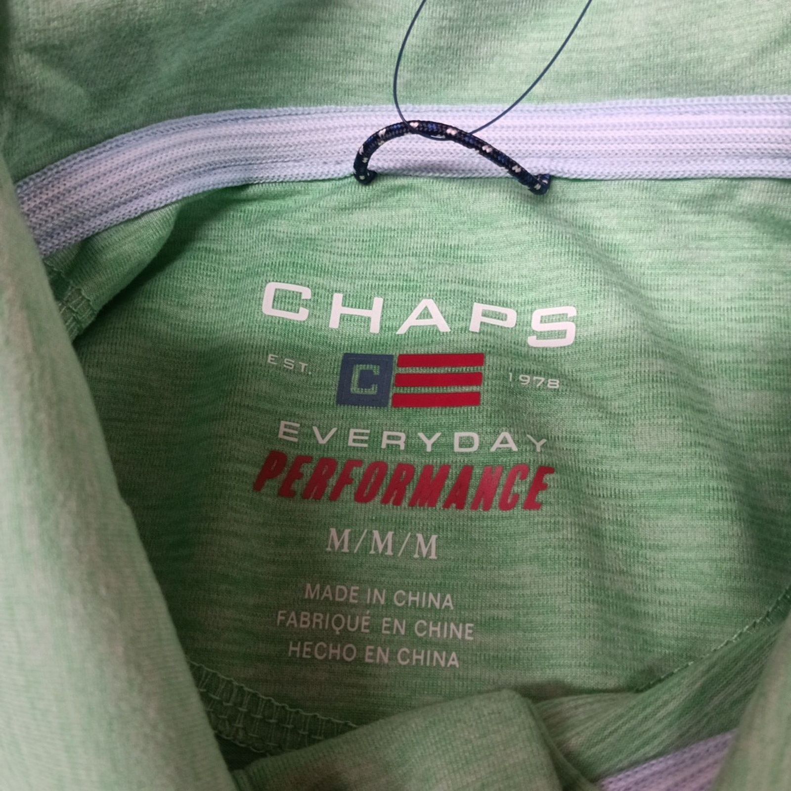 Chaps Chaps Everyday Performance Polo Shirt Men's Size M Jade Size US M / EU 48-50 / 2 - 4 Thumbnail