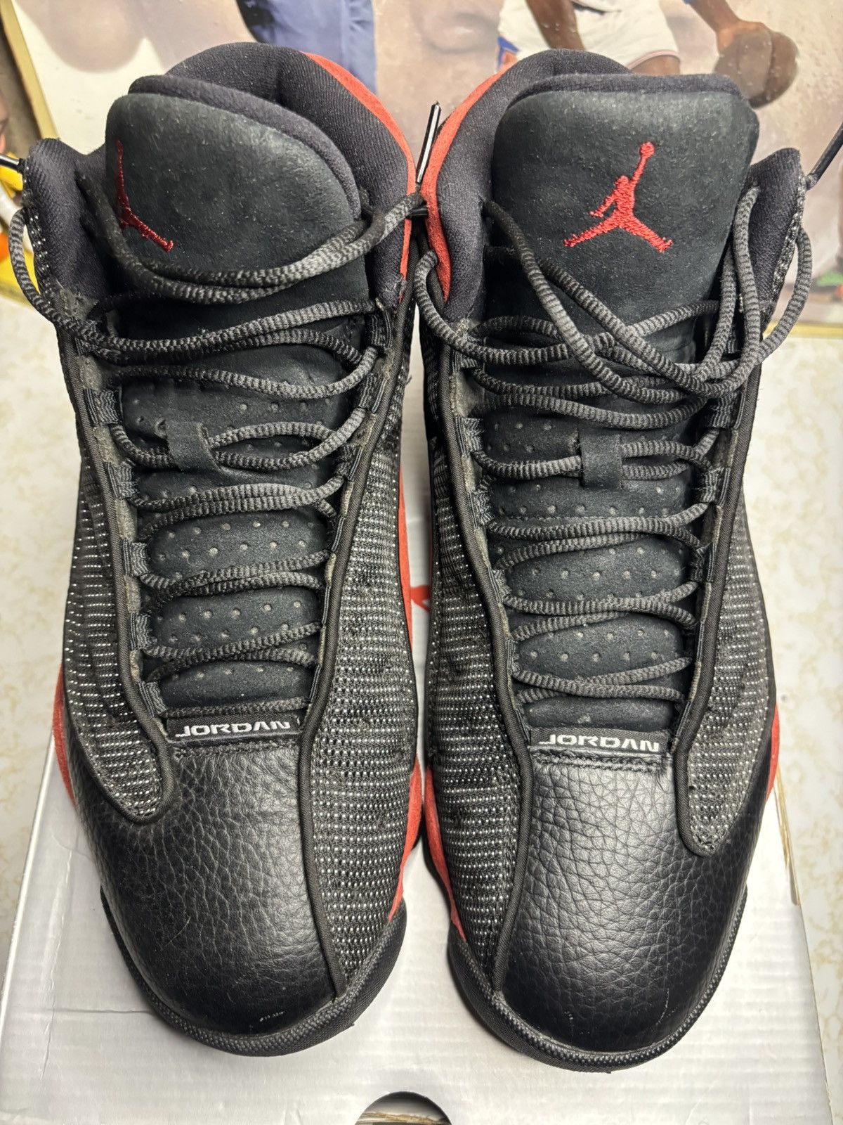 Jordan Brand Air Jordan 13 Retro 2017 Bred 2017 Size US 10.5 / EU 43-44 - 2 Thumbnail
