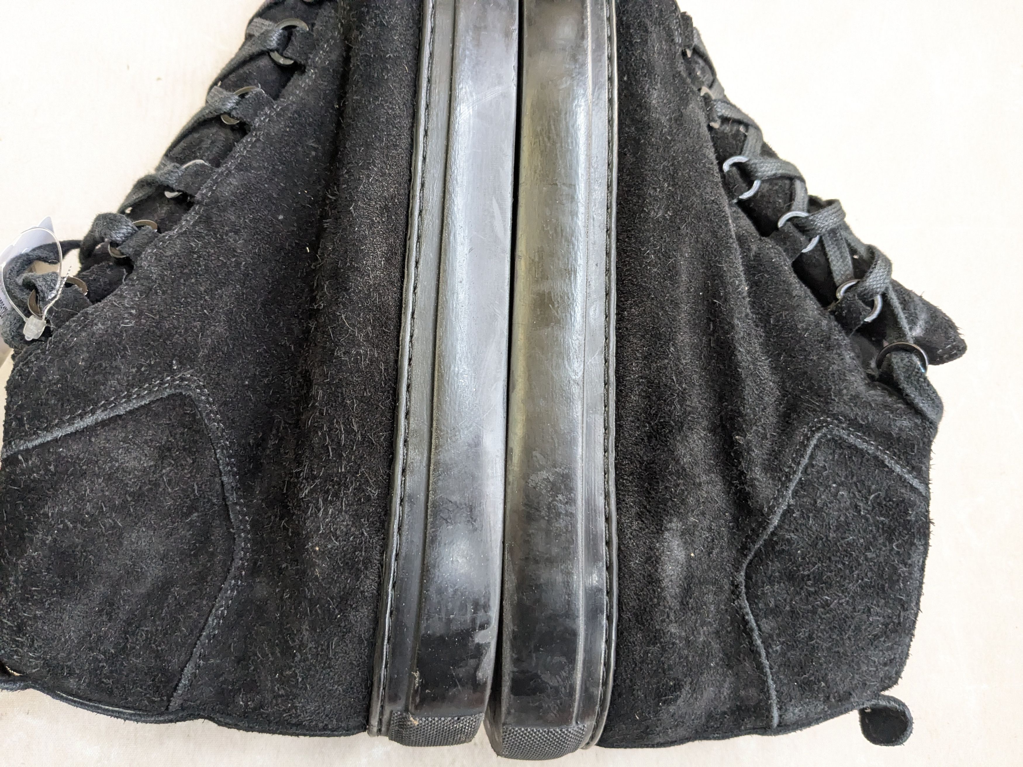 Balenciaga Balenciaga Arena Black 14 High Tops Suede Leather Size US 14 / EU 47 - 8 Thumbnail